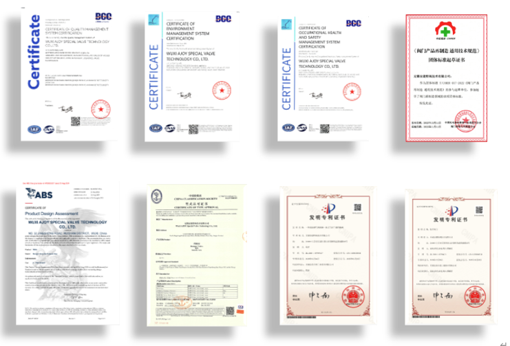 FORENSERVTEK quality, environmental, occupational health, marine and patent certificates